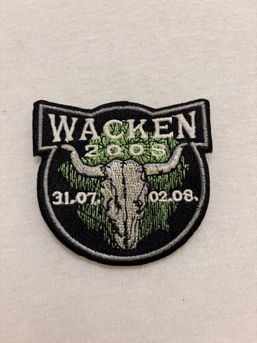 Wacken woa 2008 patch - wacken,