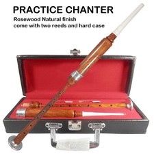 TC Scottish Highland Dudelsack Practice Chanter, Tragetasche & Schlifgras