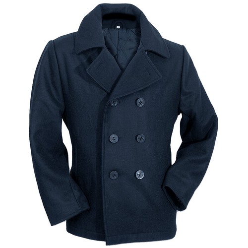 Navy pea coat marine mantel - navy,
