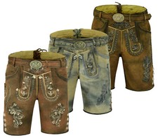 Herren trachtenlederhose kurz - herren,