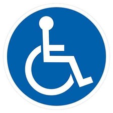 Sticker rollstuhlfahrer - sticker,