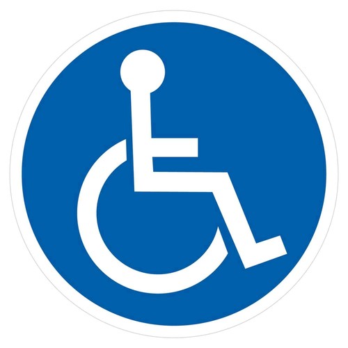 Sticker rollstuhlfahrer - sticker,