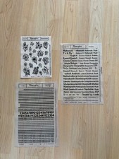 Typofix Motive zum Aufdrucken aus DDR Zeiten Blumenmotive Schulfächer Zahlen