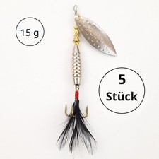 5 St SPINNER 15g/10cm Zander