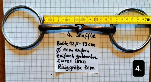 Westerngebiss snaffle cm - snaffle, +cm