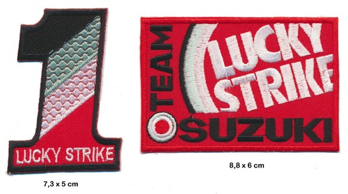 Lucky strike aufnäher - strike,