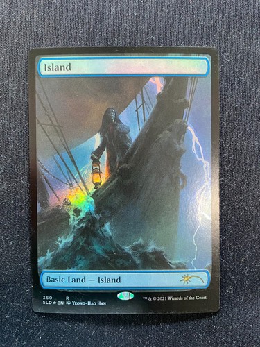 Island foil dracula - island,