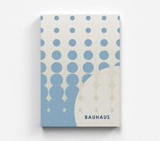 Bauhaus abstract blau - abstract,