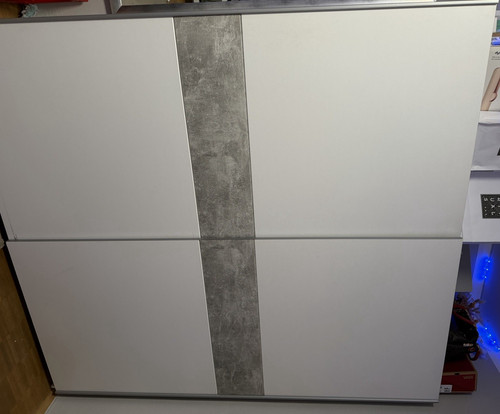 Poco kleiderschrank weiß grau - poco,