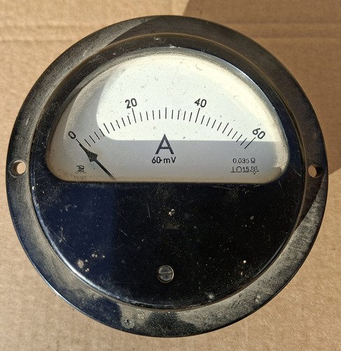 Amperemeter analog
