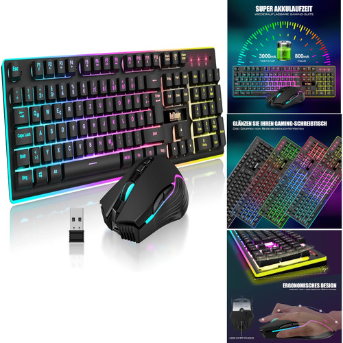 Kabellose gaming tastatur - kabellose,