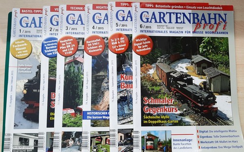 Der gartenbahnprofi jahrgang - gartenbahnprofi,