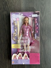 2002 Cut 'N Style Barbie Puppe - Neu/OVP