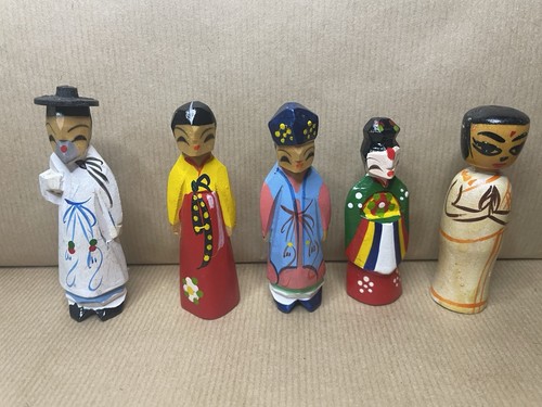 Konvolut holzfiguren puppen - puppen, 4