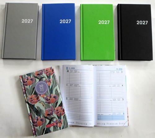 Schmaler taschenkalender 2027 - schmaler,