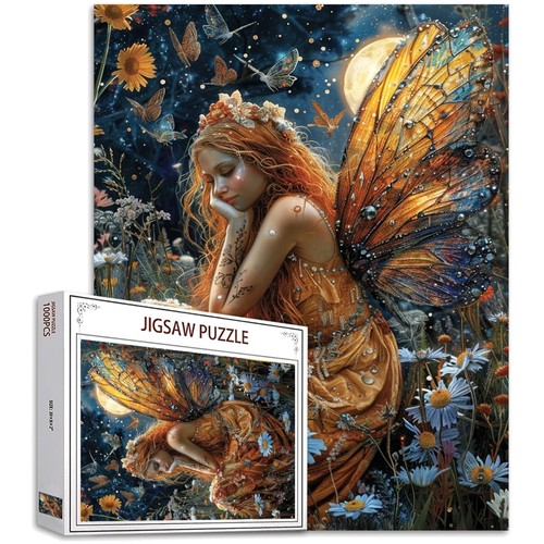 Puzzle mit schmetterlingsfee - mit,