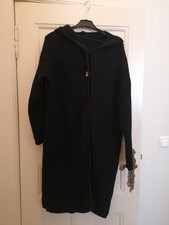 Lange Strickjacke Kapuze