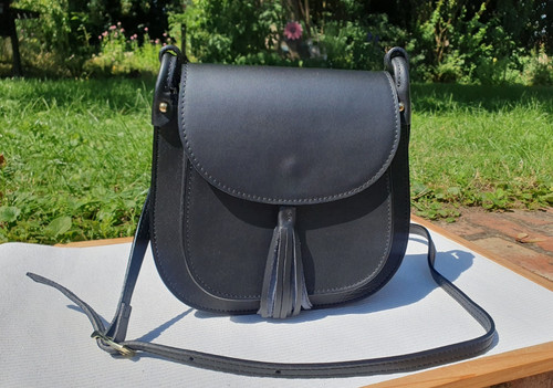 Leder umhängetasche tasche - leder,