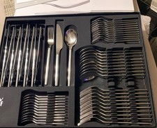 WMF Boston 60-tlg Besteckset für 12 Personen bzw 55-tlg für 11 Personen 