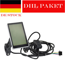 eBike Elektrofahrrad 36V/48V/60V M5 LCD Display Power Meter Control Panel DE