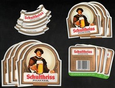 5 x 2 Bieretiketten