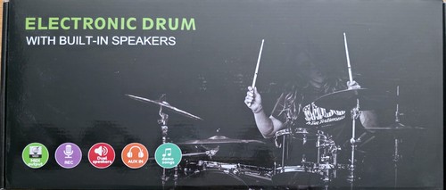 Electronic drum kit mit - drum,