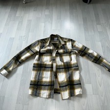 Damen Hemd Jacke Gr. S kariert von ZARA Relaxed Fit