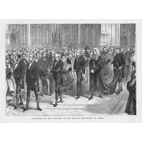House lords prozession - of,