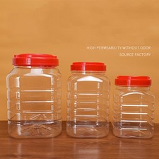 Plastikflasche Vierkantflasche