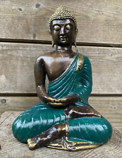 20cm 1,8 kg Bronze Metall Buddha Figur Skulptur Feng Shui