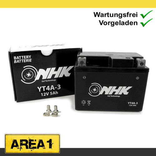 Wartungsfreie gel batterie 5ah - wartungsfreie,