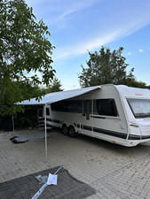 Sackmarkise Thule Omnistor 1200 mit Vorderwand Sun Blocker/5,0 x 2,5 mystic grey