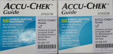 Accu chek Guide 2 x 50 Blutzuckerteststreifen, MHD 06/27
