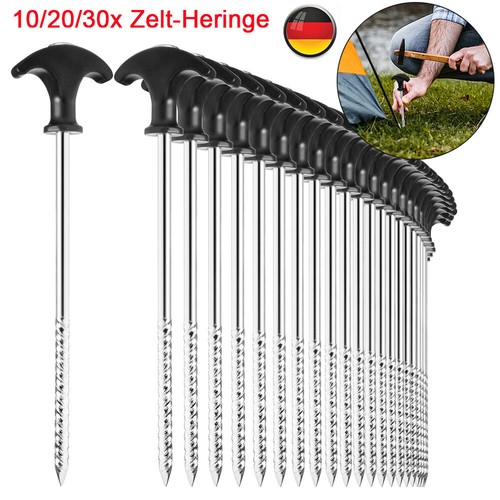 30x zelt heringe - 10/20/30x, aus