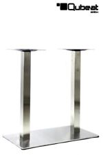 Tischgestell 72 cm, B-Ware, Tischfuß doppel, rechteckiger Fuß, 'Frankfurt'