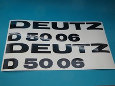 Deutz D 5006 Aufkleber Logo
