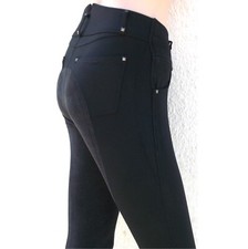 Lauria Garrelli Reithose Majestic, schwarz, HKM Hochbund Stiefelreithose, Gr. 34