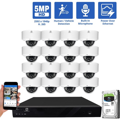 Channel nvr security camera - 16,