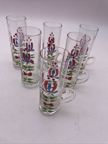Vintage schnapsglas mit henkel - schnapsglas,