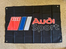 Audi Sport Banner Flagge - Neu