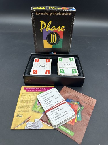 Phase kartenspiel - phase, 10