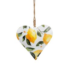 Dekohänger Herz mit Zitronen