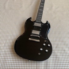 Elektronische Gitarre Schwarz