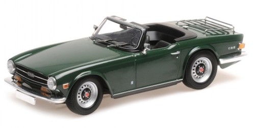 Triumph tr6 1969 dunkel grün - triumph,
