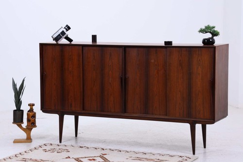 Vintage palisander highboard - palisander,