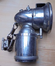 Fahrradlampe Karbidlampe IMPEX  ca. 1910 gebraucht, komplett, Glas unbeschädigt