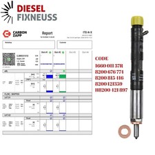 Injektor Renault Clio Scenic