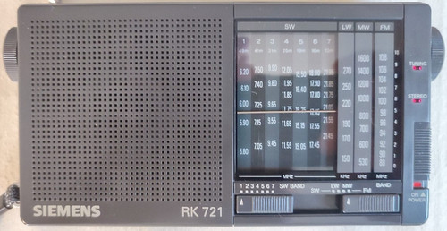 Siemens 721 radio - siemens, rk
