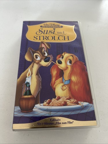 Vhs susi und strolch - strolch, rar
