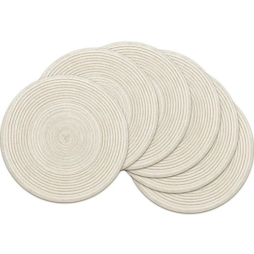 Platzsets 6er set - 6er, rund